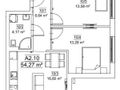Mieszkanie 54,27&nbsp;m², Kraków, Prądnik Biały, Józefa Wybickiego - zdjęcie 4