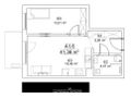Mieszkanie 41,38&nbsp;m², Kraków, Prądnik Biały, Józefa Wybickiego - zdjęcie 4