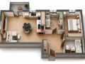 Mieszkanie 53 m², Zabrodzie, Zabrodzie - zdjęcie 1