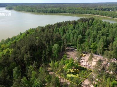 IX-630. Działka w Ostródzie o pow. 969m2(nr 370/20) na Półwyspie Pauzeńskim - 15896833