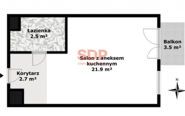 Zdjęcie ogłoszenia - Kawalerka