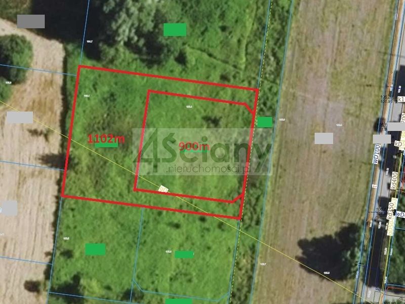 Działka budowlana 2002&nbsp;m², Opacz Mała - ID: 14289292
