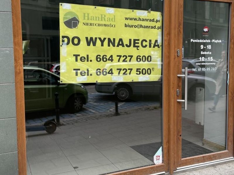Poznań wynajem lokal usługowy
