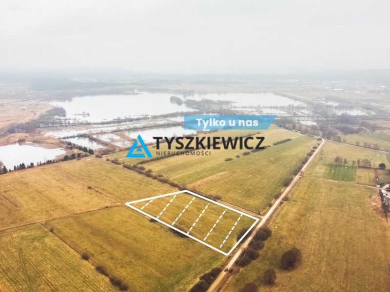 Duża działka rolna w pobliżu jeziora - ID: 15595460