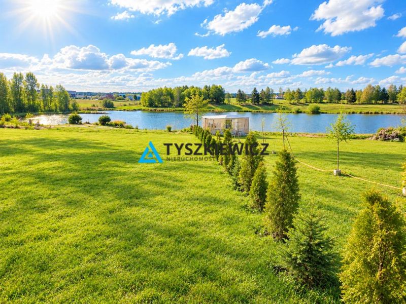 Urokliwa działka 40m od linii brzegowej jeziorka! - ID: 15642258