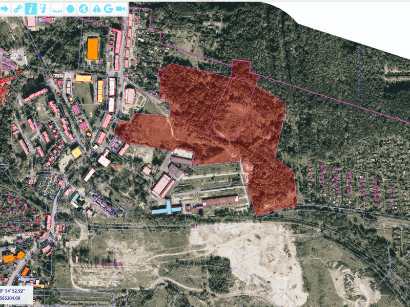 Działka inwestycyjna 14,84&nbsp;ha, Ruda Śląska, Tunkla - ID: 15724631