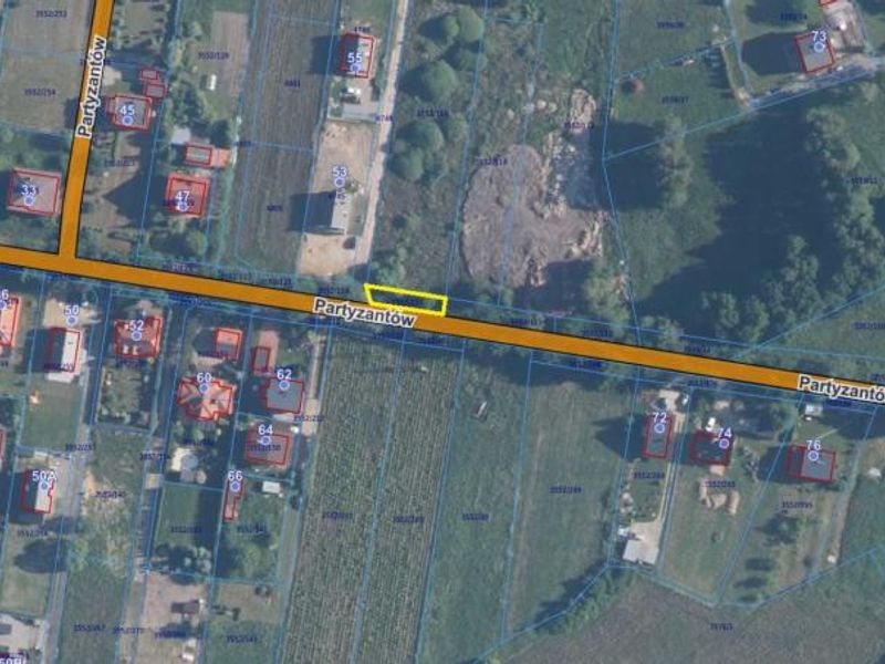 Działka inwestycyjna 137&nbsp;m², Brzeszcze, Partyzantów - ID: 15725379