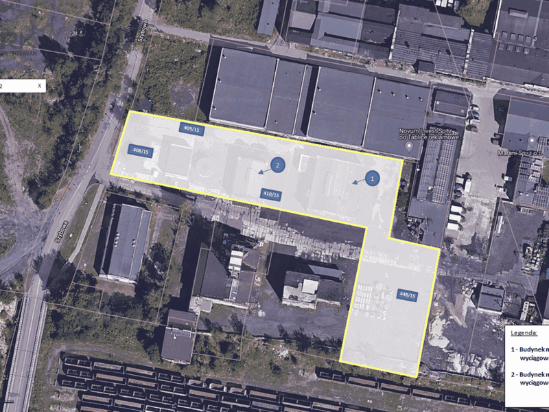 Działka inwestycyjna 5756&nbsp;m², Zabrze, Szybowa - ID: 15727580