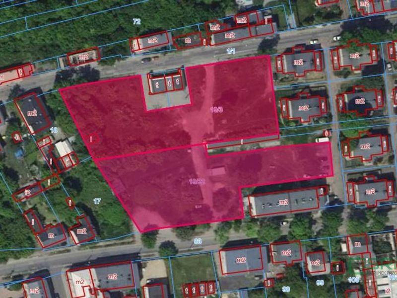 Działka inwestycyjna 6458 m², Będzin, 1 Maja / Brata Alberta - ID: 15741778