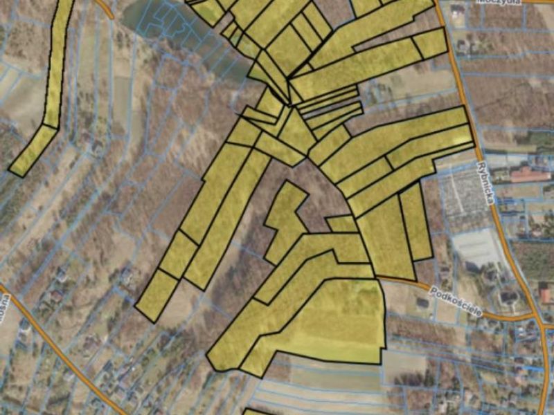 Działka inwestycyjna 18,97&nbsp;ha, Świerklany, rejon  Rybnickiej i Podkościele - ID: 15760653
