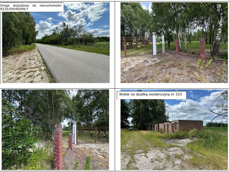 Działka budowlana 5,79 ha, Dąbrowica - ID: 15803265