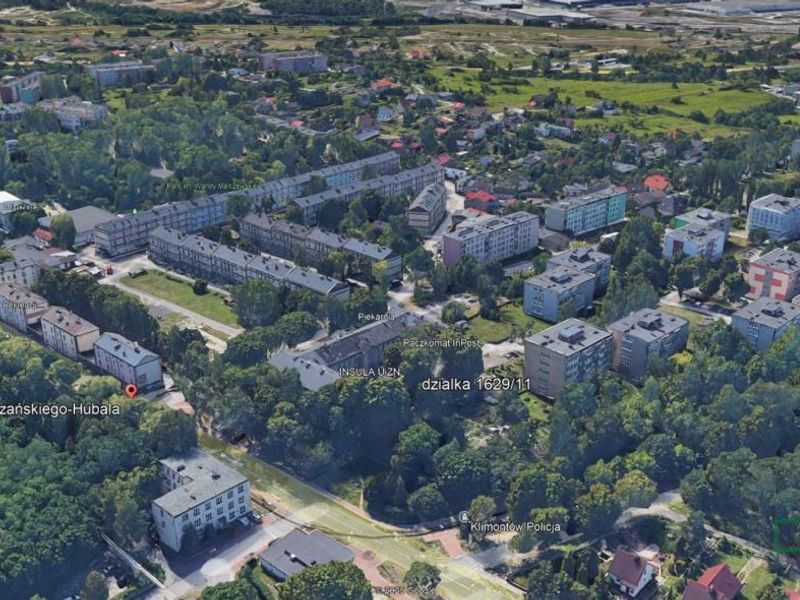 Działka inwestycyjna 3589 m², Sosnowiec, Kraszewskiego - ID: 15863482