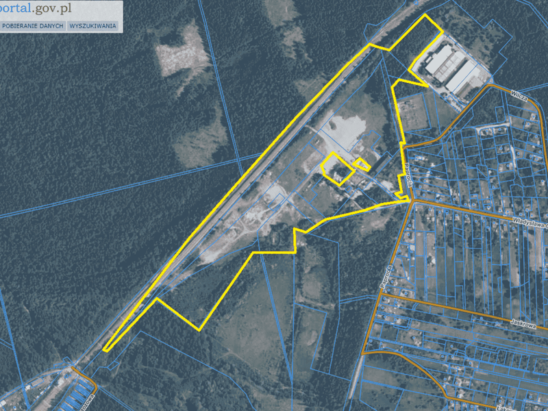 Działka inwestycyjna 16,56&nbsp;ha, Libiąż, Paprocia - ID: 15865410