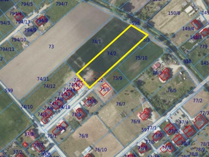 Działka budowlana 4192 m², Siechnice, Jaśminowa - ID: 15884616
