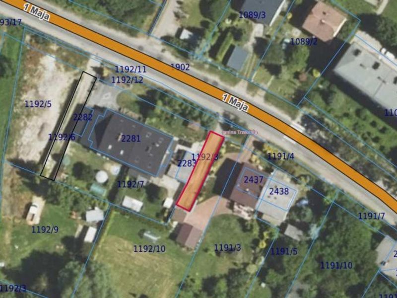 Działka inwestycyjna 107&nbsp;m², Trzebinia, 1 Maja - ID: 15885985