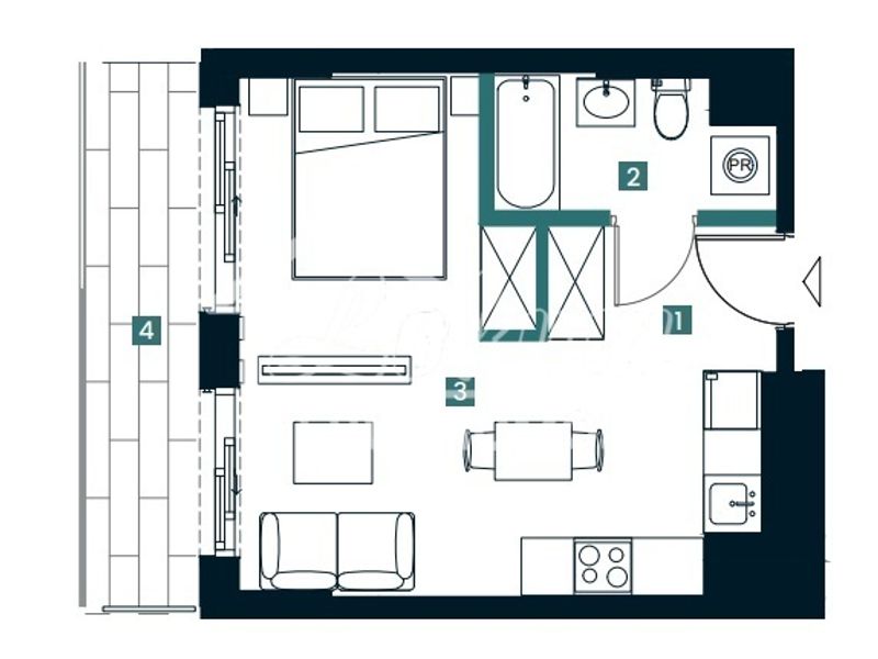 Mieszkanie 28,11&nbsp;m², Świnoujście, Jana Matejki - ID: 15889243