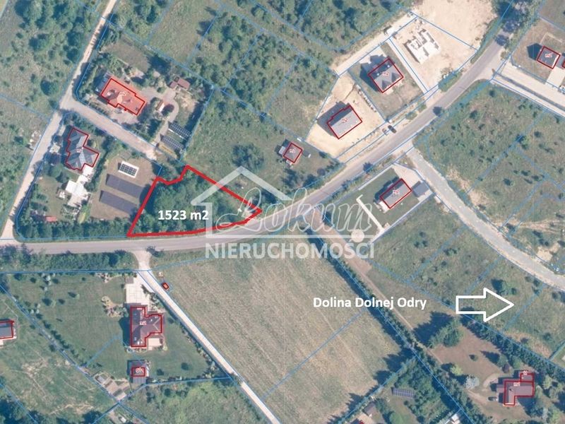 Działka budowlana 1523 m², Siadło Dolne - ID: 15905120