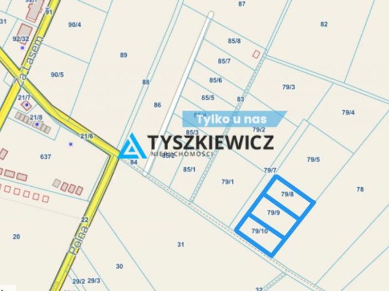 BARDZO ATRAKCYJNA DZIAŁKA POD ZABUDOWĘ - ID: 15949765