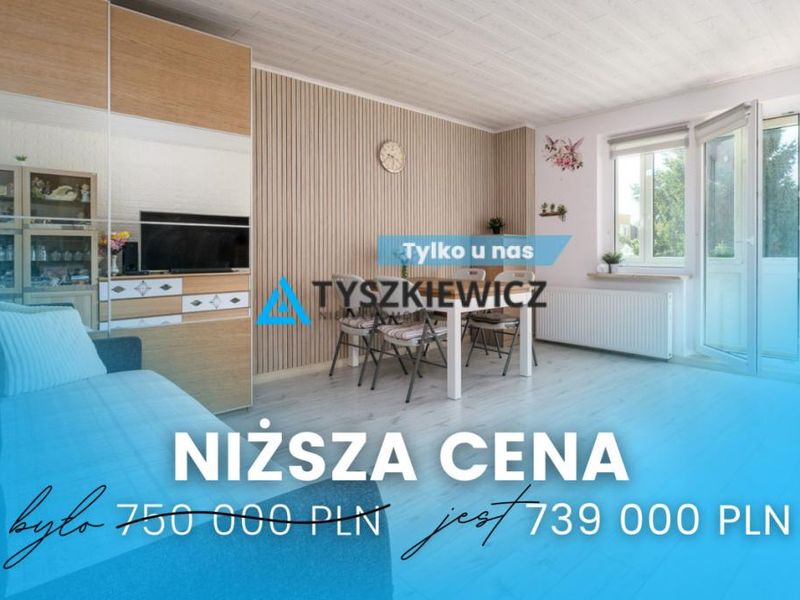4 pokojowe z 73,90 M2 zabudowany balkon. - ID: 15955324