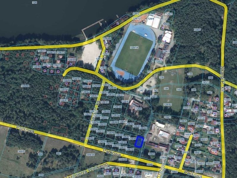 Działka rekreacyjna 467 m², Trzcianka, Parkowa - ID: 15962184