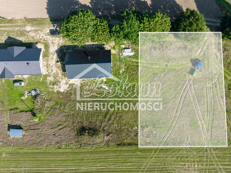 Działka budowlana 1396 m², Maszewo