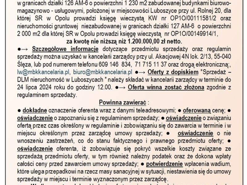 Zdjęcie ogłoszenia -  