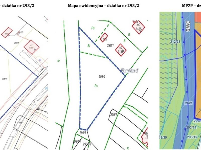 Działka budowlana 3200 m², Porąbka, Krakowska - ID: 15967311