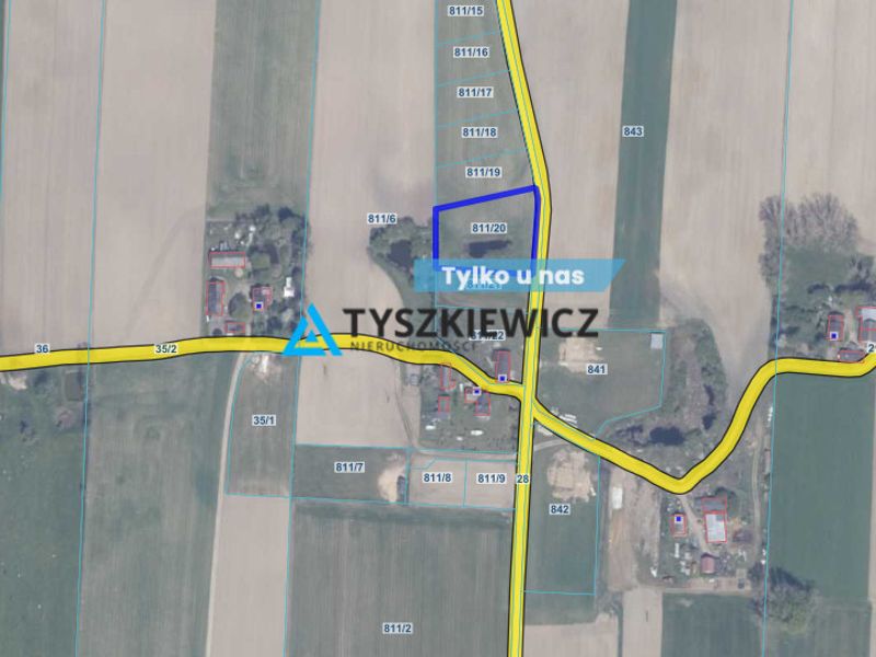 WYSIN - działka budowlana - ID: 15968895