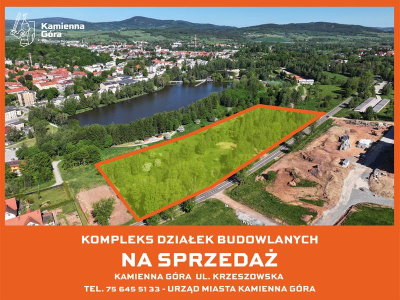 Działka budowlana 1,99&nbsp;ha, Kamienna Góra, Leśna