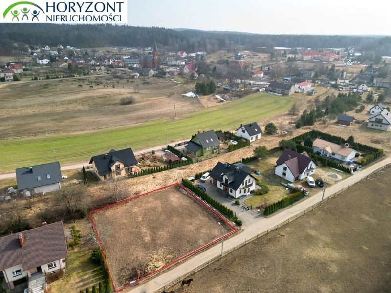 Działka budowlana 969 m², Szymbark, Kwiatowa