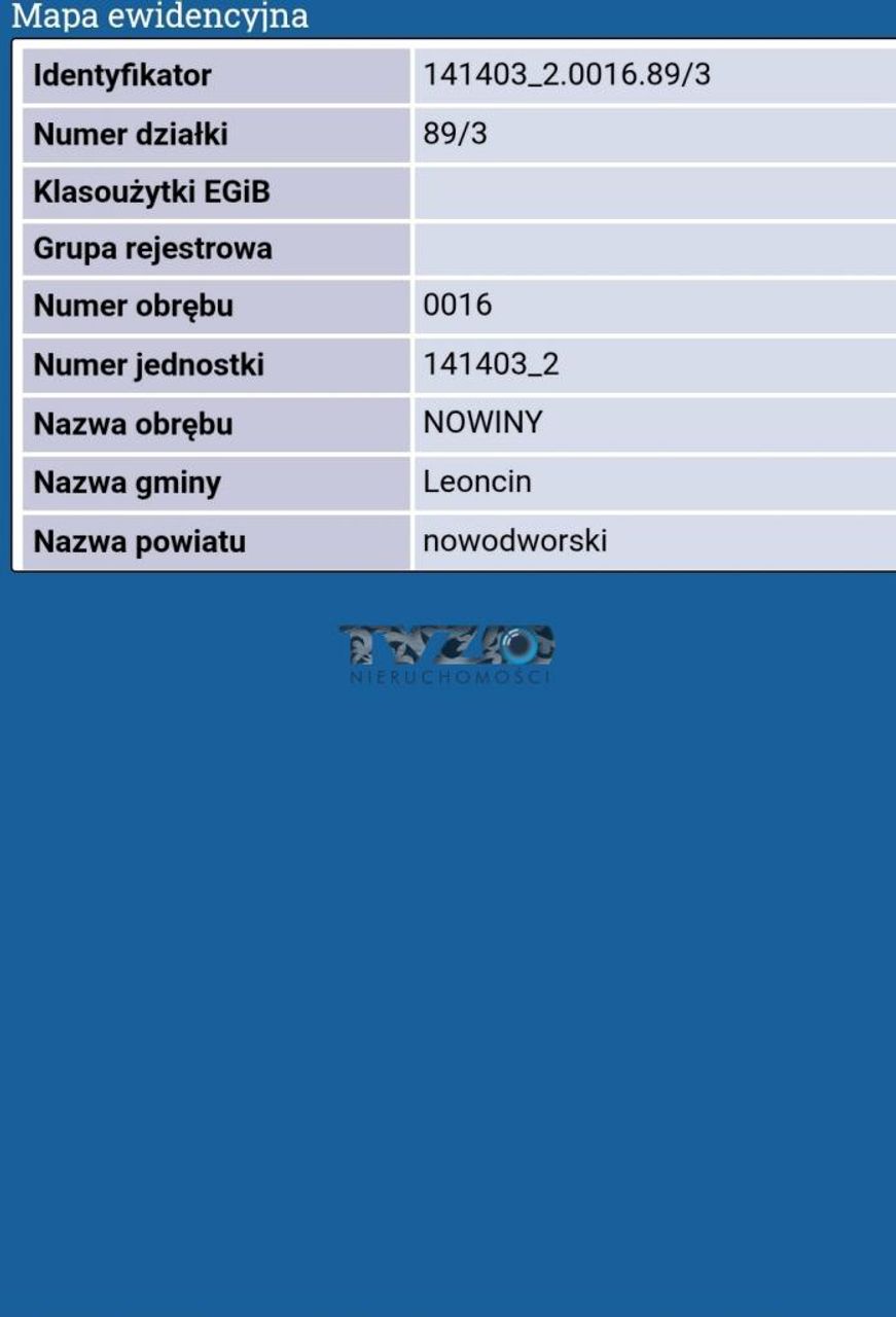 Działka na sprzedaż, Leoncin