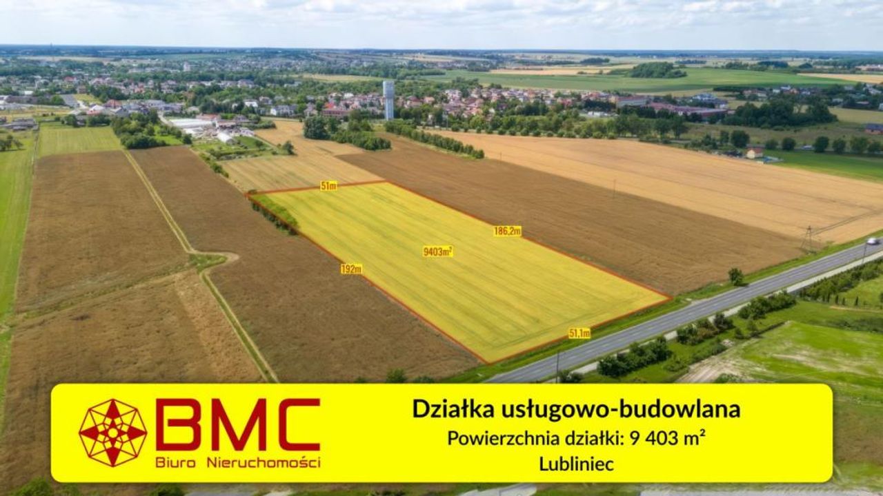 Działka na sprzedaż, Lubliniec