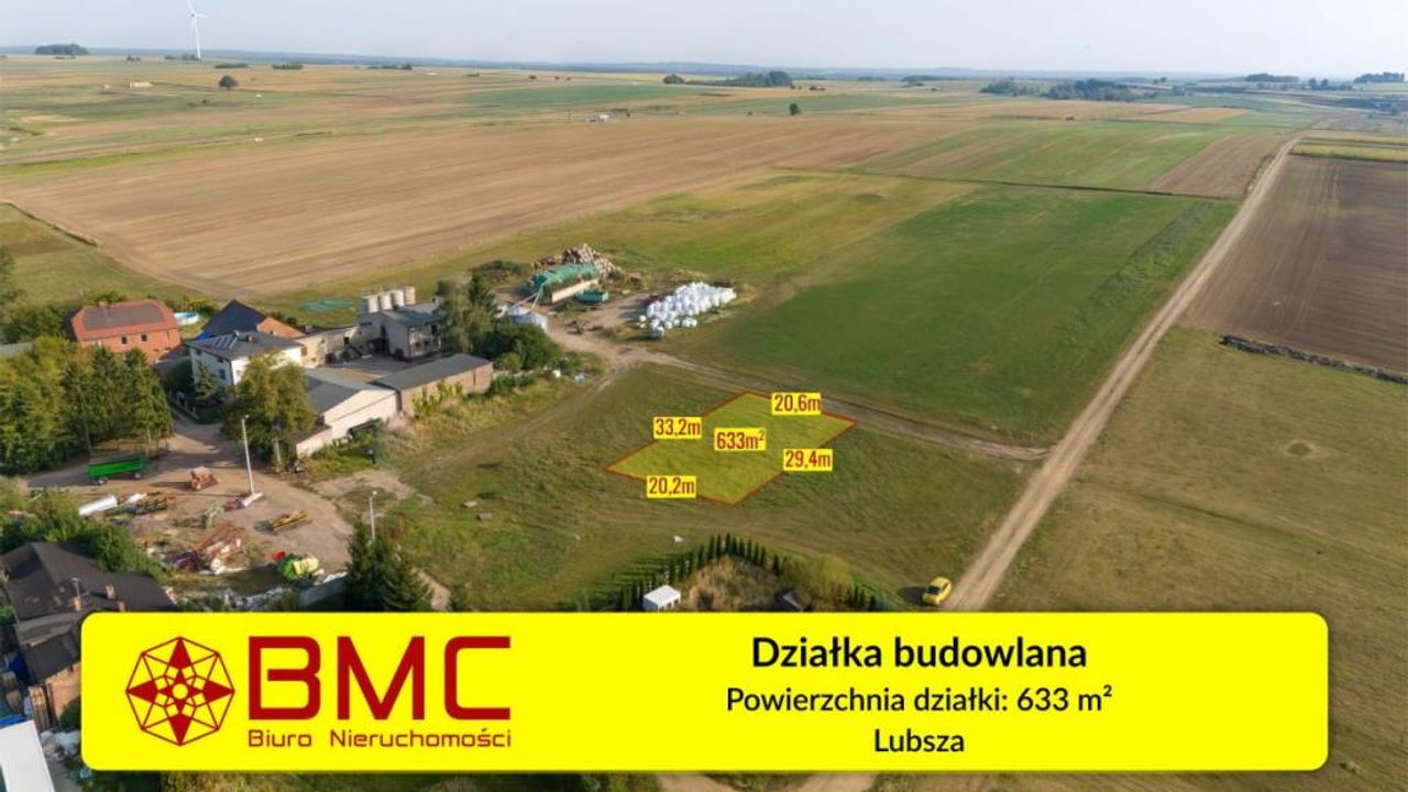Działka na sprzedaż, Lubsza