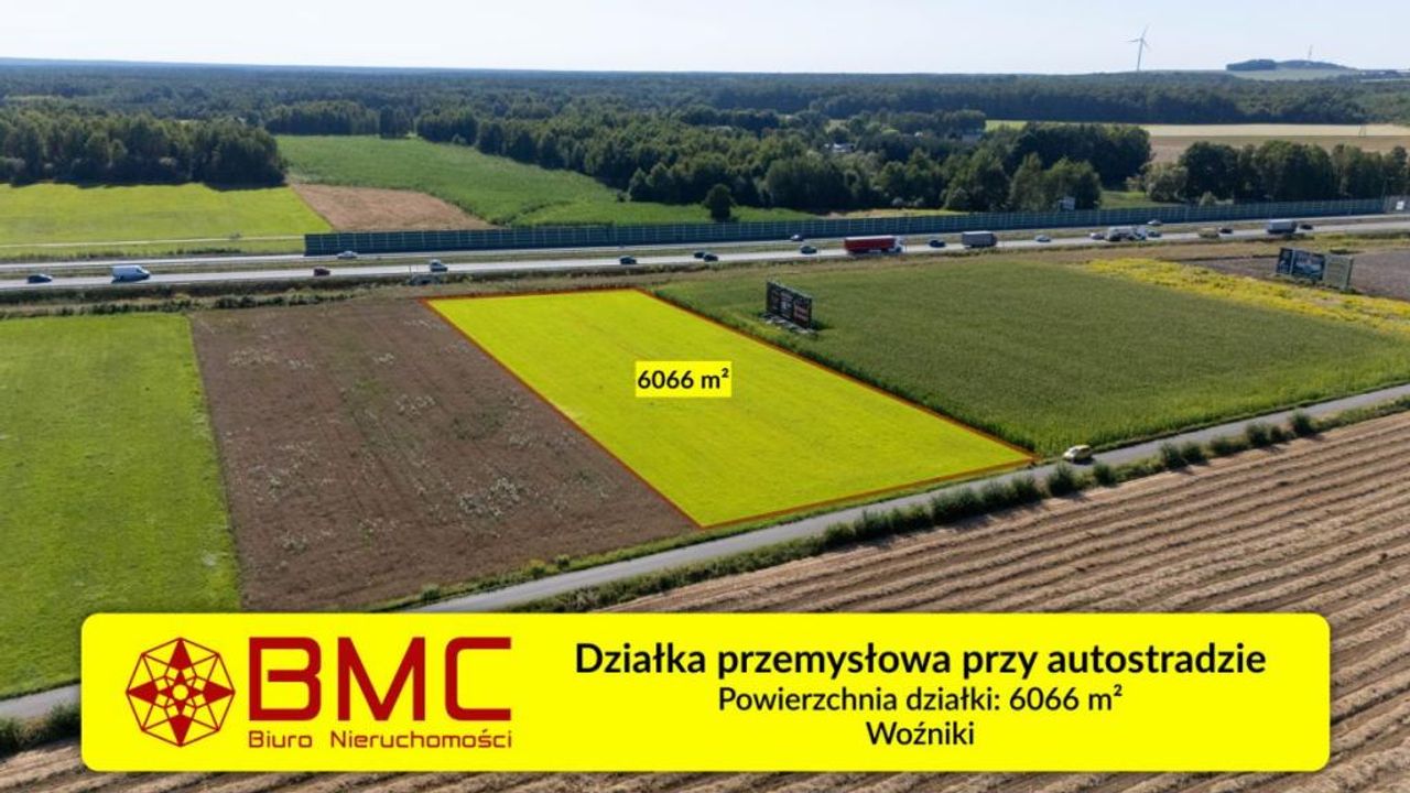 Działka na sprzedaż, Woźniki