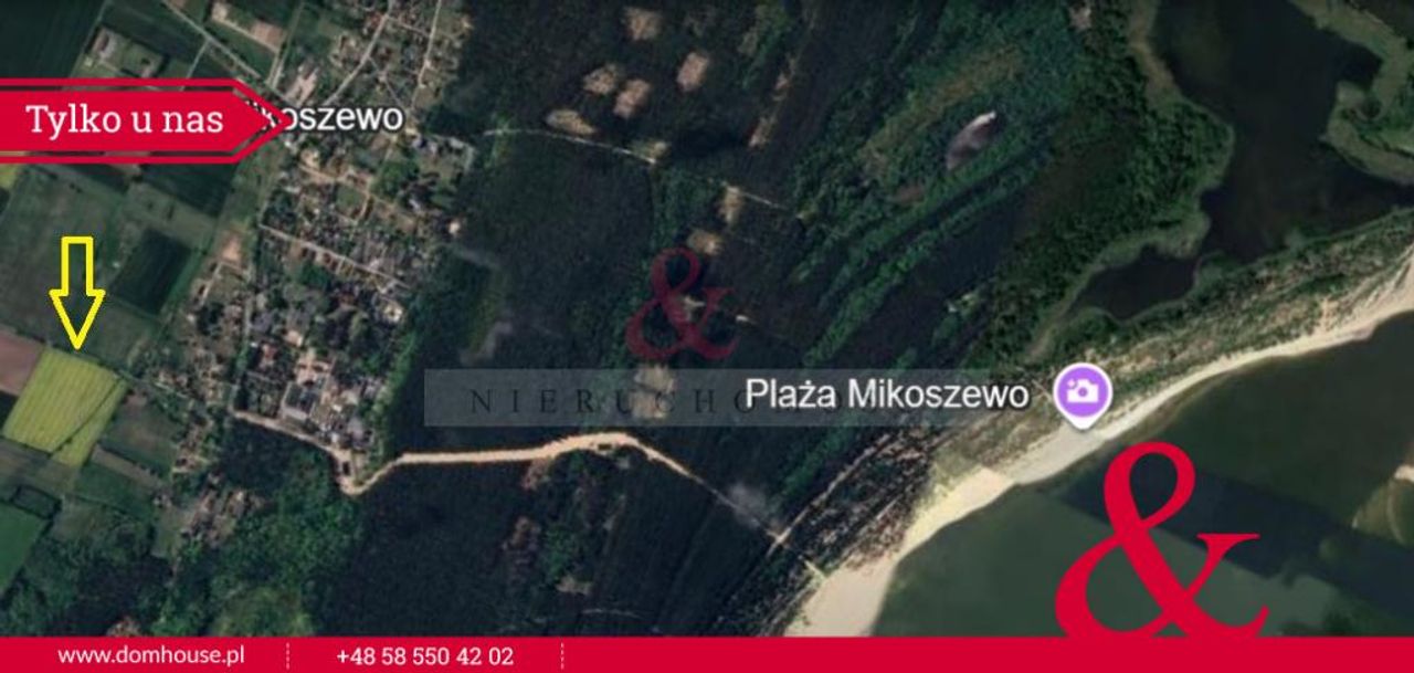 Działka na sprzedaż, Mikoszewo