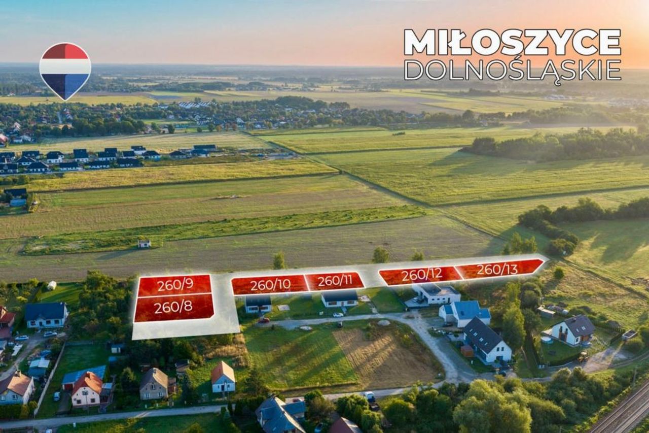 Działka na sprzedaż, Miłoszyce