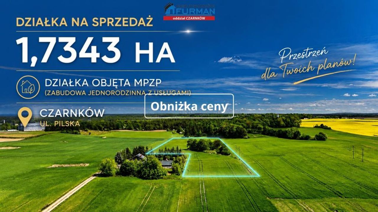 Działka na sprzedaż, Czarnków
