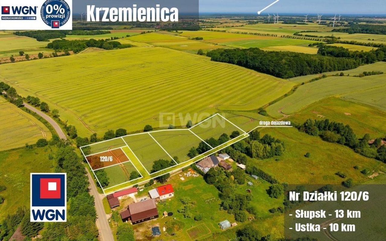 Działka na sprzedaż, Krzemienica