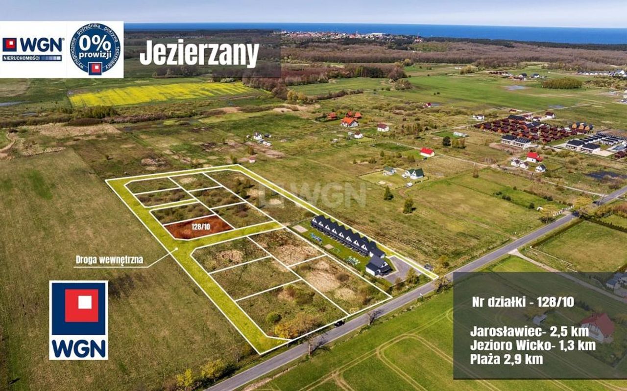Działka na sprzedaż, Jezierzany