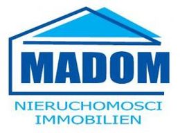 Logo - Madom-nieruchomości