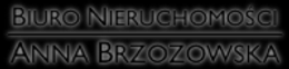 Logo - Biuro Nieruchomości Anna Brzozowska