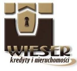 Logo - WIESER kredyty i nieruchomości