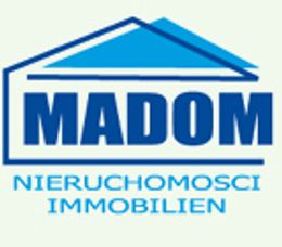 Logo - MADOM Nieruchomości