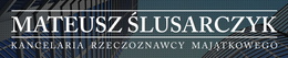 Logo - MATEUSZ ŚLUSARCZYK KANCELARIA RZECZOZNAWCY MAJĄTKOWEGO
