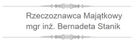 Logo - Rzeczoznawca Majątkowy  mgr inż. Bernadeta Stanik