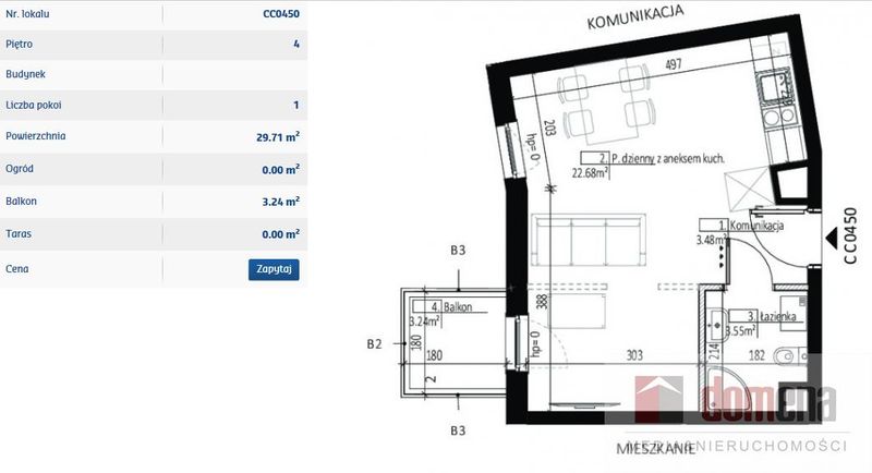 Zdjęcie planów ogłoszenia