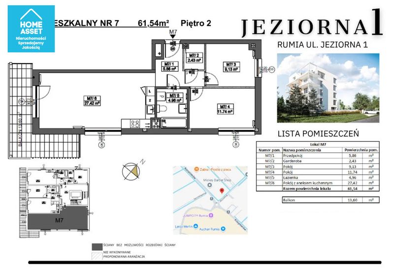 Zdjęcie planów ogłoszenia