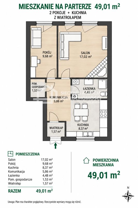 Zdjęcie planów ogłoszenia